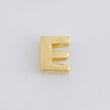Herraje Letra E 0.3g / 0.6cm Oro Amarillo 18K