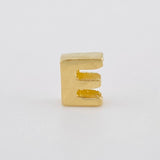 Herraje Letra E 0.3g / 0.6cm Oro Amarillo 18K
