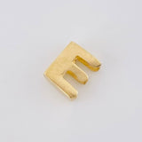 Herraje Letra E 0.3g / 0.6cm Oro Amarillo 18K