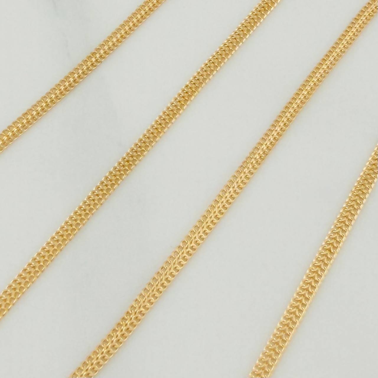 Cadena Sedusa 1.55gr / 41cm / 1.08mm Oro Amarillo +3 18K %