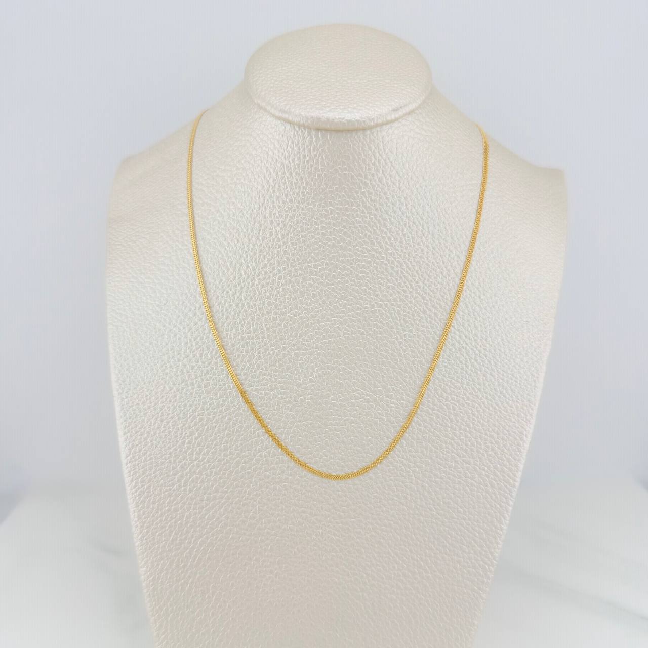 Cadena Sedusa 1.55gr / 41cm / 1.08mm Oro Amarillo +3 18K %