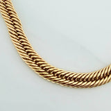 Pulso Cubano Reticulado 5.65gr / 20.3cm / 4.36mm Oro Amarillo +3 18K %