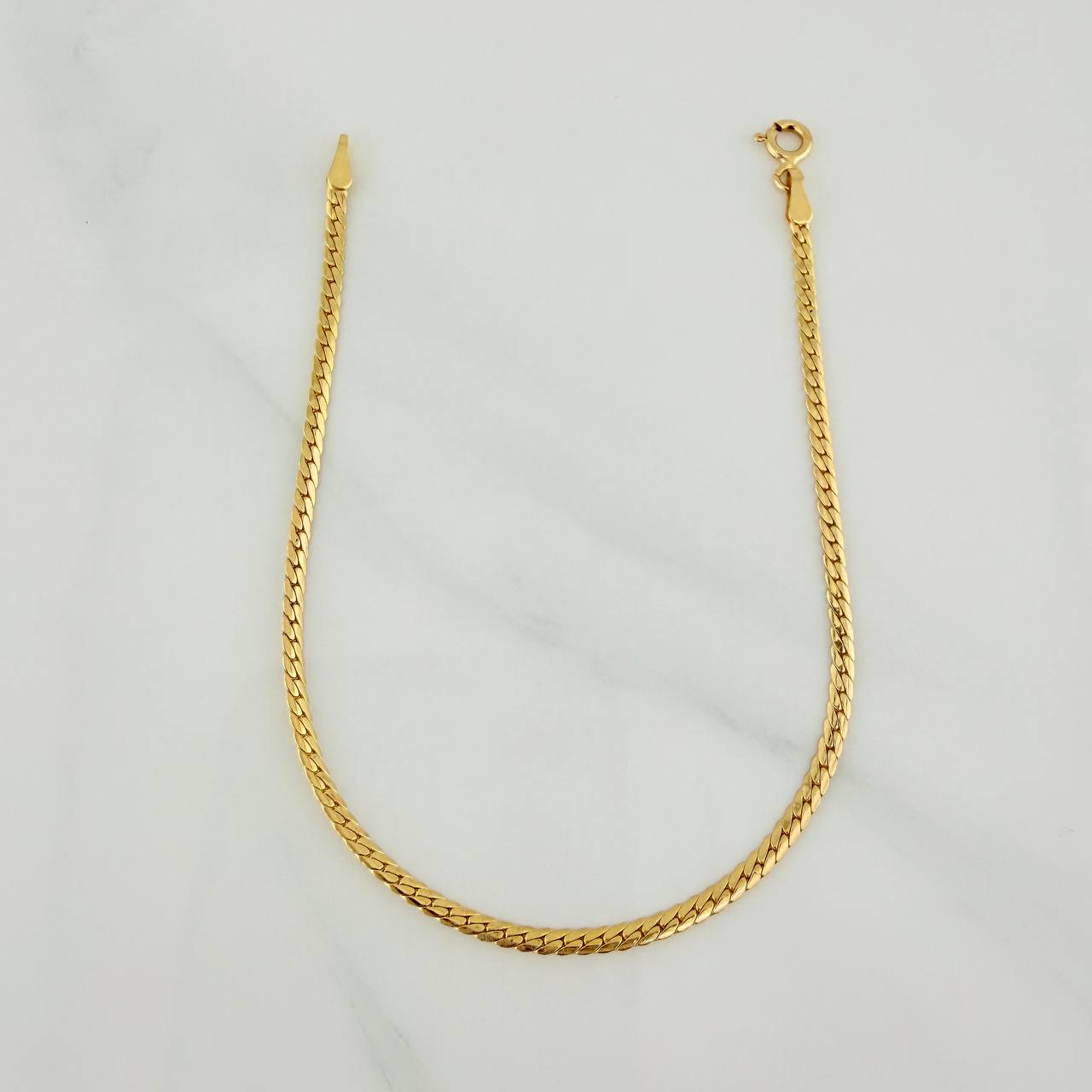 Pulso Serpiente 1.45gr / 19.3cm / +3 Oro 18K &