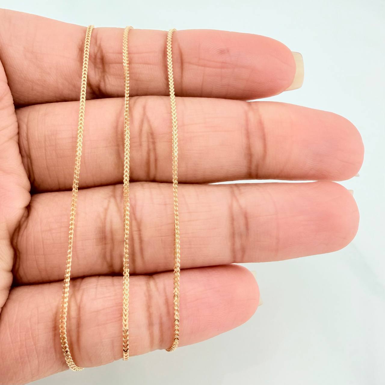 Cadena Franco 1.85gr / 45.7cm / 0.93mm Oro Amarillo +3 18K %