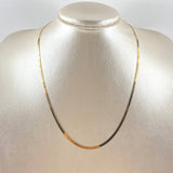 Cadena Espejo 4.3gr / 45cm / Oro Amarillo +3 18K