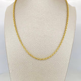 Cadena Lazo 6.75 g / 60 cm / 2.4 mm Oro Amarillo 18K