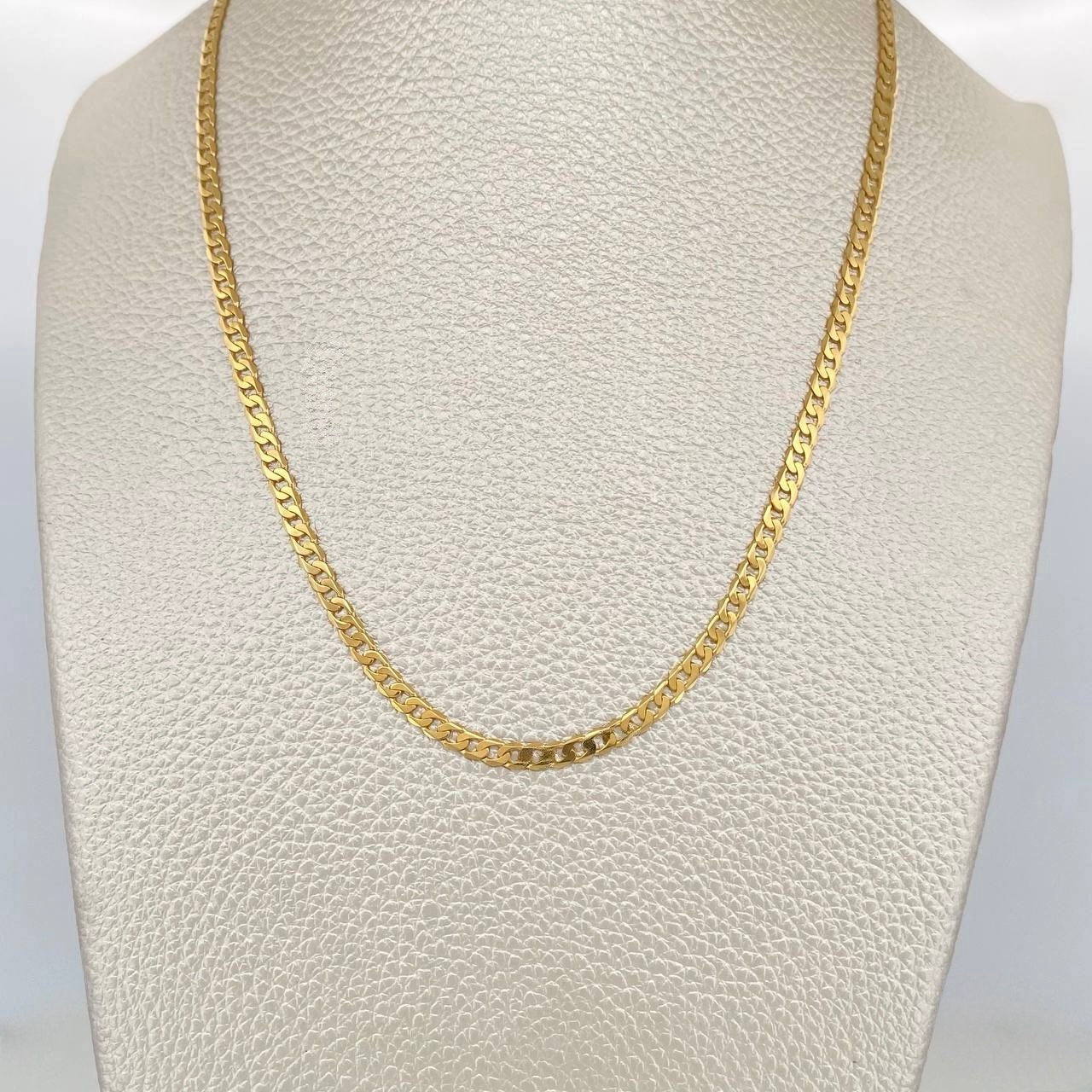 Cadena Cubana 8.15 g / 60.5 cm / 2.9 mm Oro Amarillo 18K
