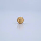 Herraje Virgen Guadalupe 0.35gr / 1.1cm / Tambor Oro Amarillo 18K &