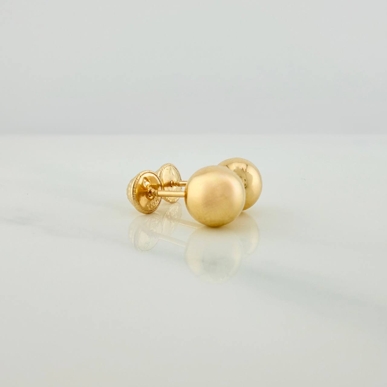 Topos Bola 0.65gr / 6mm Oro Amarillo 18K