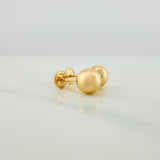 Topos Bola 0.65gr / 6mm Oro Amarillo 18K
