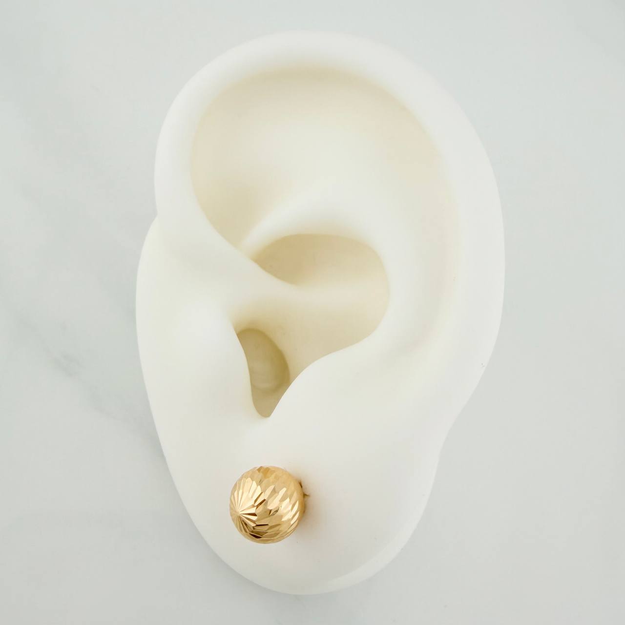 Topos Bola 0.7gr / 6mm Oro Amarillo 18K &