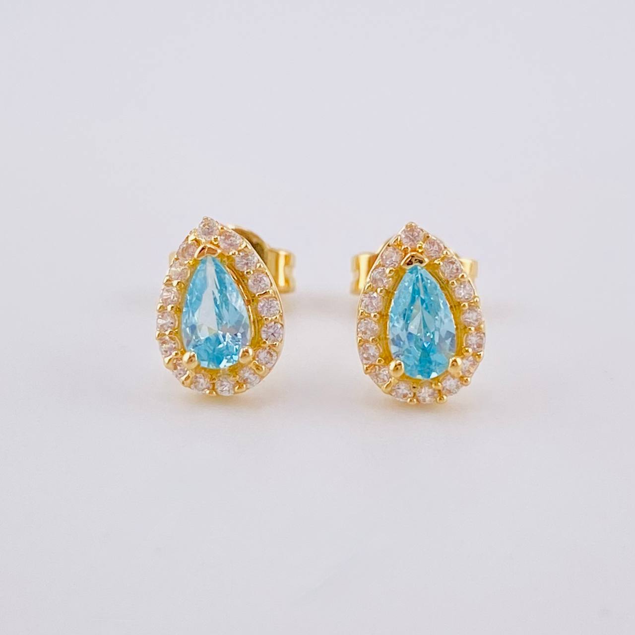 Topos Gota Tupida 1.2g / 8.25mm Oro Amarillo 18K