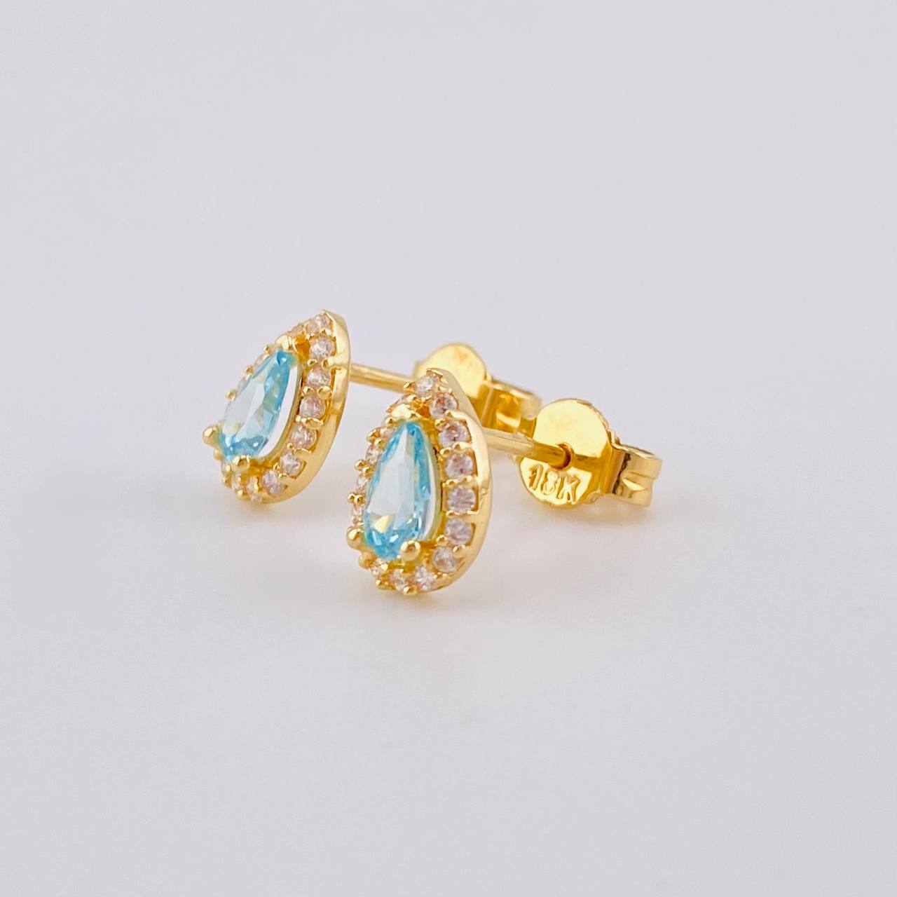 Topos Gota Tupida 1.2g / 8.25mm Oro Amarillo 18K