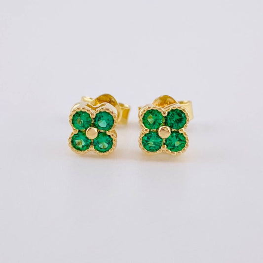 Topos Trebol 1.25g / 5mm Oro Amarillo 18K