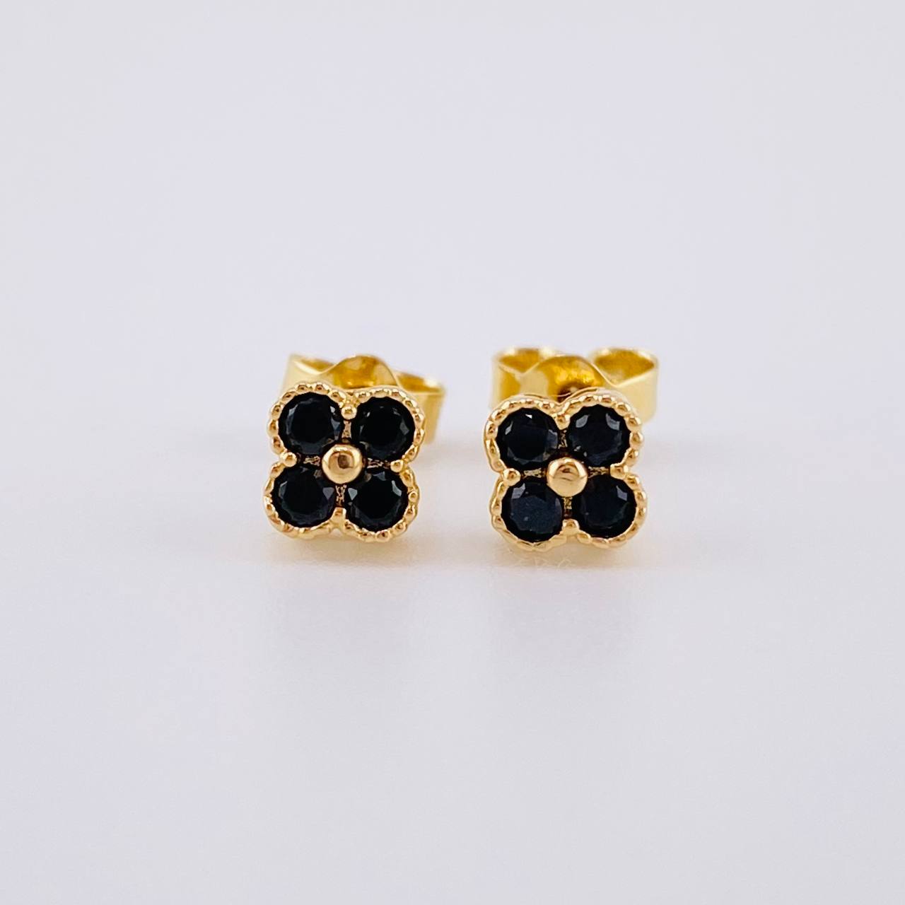 Topos Trebol 1.25g / 5mm Oro Amarillo 18K