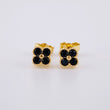 Topos Trebol 1.25g / 5mm Oro Amarillo 18K