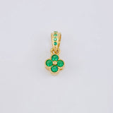Dije Trebol 0.65g / 1.3cm Oro Amarillo 18K