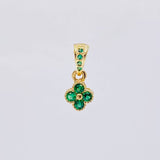 Dije Trebol 0.65g / 1.3cm Oro Amarillo 18K