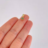 Dije Trebol 0.65g / 1.3cm Oro Amarillo 18K