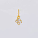 Dije Trebol 0.5g / 1.3cm Oro Amarillo 18K