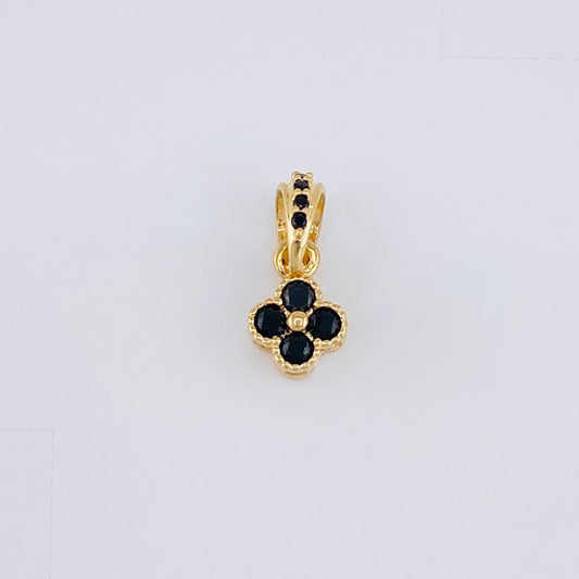Dije Trebol 0.65g / 1.3cm Oro Amarillo 18K