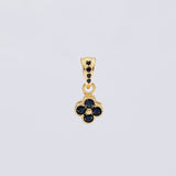 Dije Trebol 0.7g / 1.3cm Oro Amarillo 18K