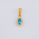Dije Gota Tupida 0.7g / 1.5cm Oro Amarillo 18K