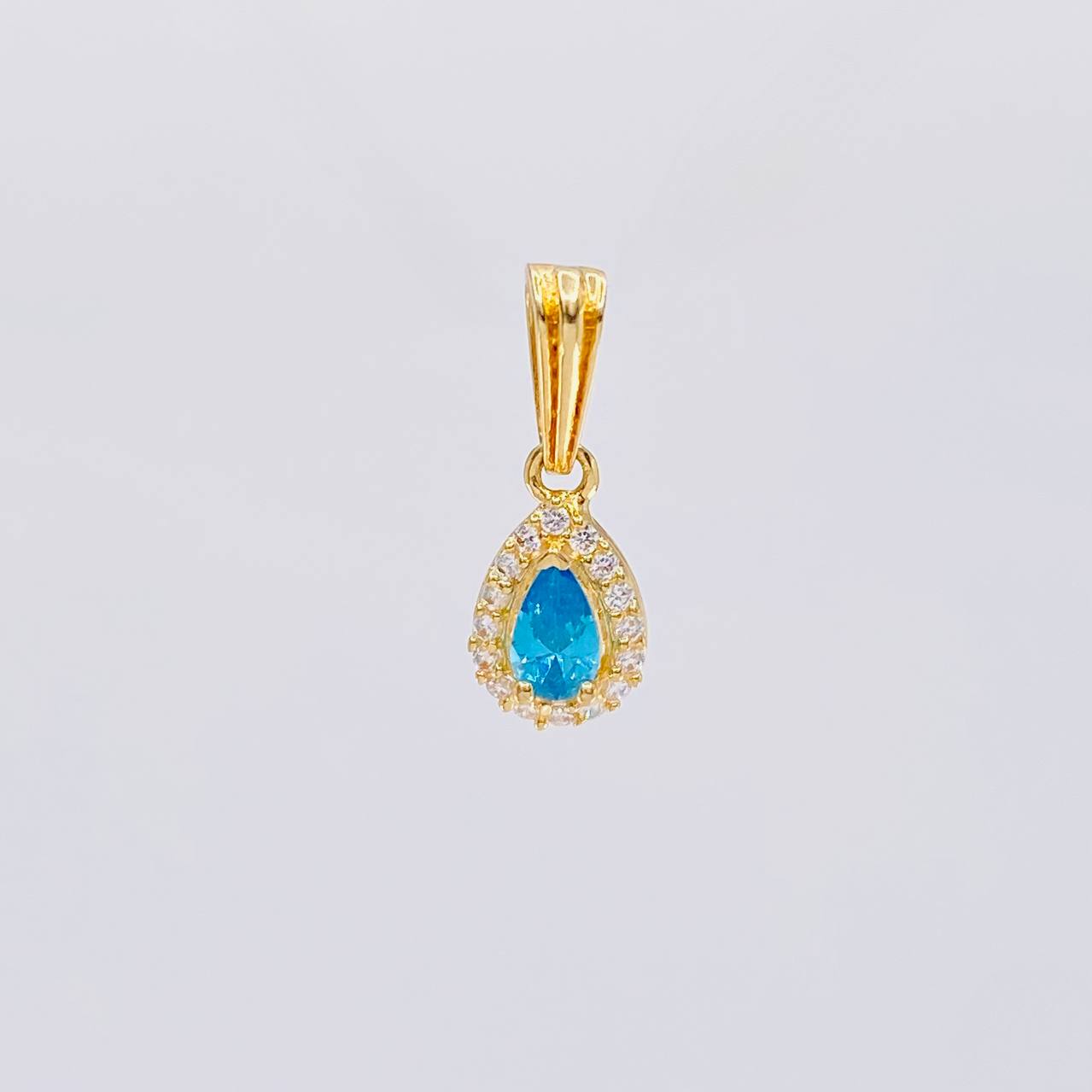 Dije Gota Tupida 0.7g / 1.5cm Oro Amarillo 18K