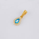Dije Gota Tupida 0.7g / 1.5cm Oro Amarillo 18K