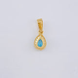 Dije Gota Tupida 0.7g / 1.5cm Oro Amarillo 18K