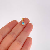 Dije Gota Tupida 0.7g / 1.5cm Oro Amarillo 18K