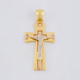 Dije Cristo 6g / 4.6cm Tres Oros 18K