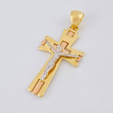 Dije Cristo 6g / 4.6cm Tres Oros 18K