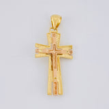 Dije Cristo 6g / 4.6cm Tres Oros 18K