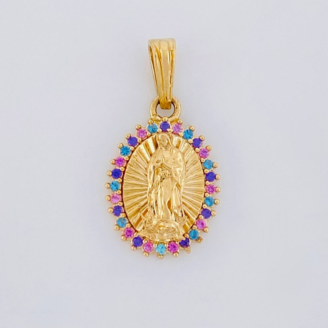 Dije Virgen de Guadalupe 1.95g / 2.2cm Oro Amarillo 18K