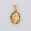 Dije Virgen de Guadalupe 1.95g / 2.2cm Oro Amarillo 18K