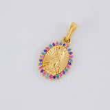 Dije Virgen de Guadalupe 1.95g / 2.2cm Oro Amarillo 18K