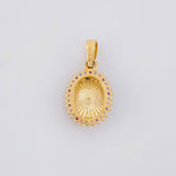 Dije Virgen de Guadalupe 1.95g / 2.2cm Oro Amarillo 18K