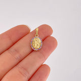 Dije Virgen de Guadalupe 1.95g / 2.2cm Oro Amarillo 18K