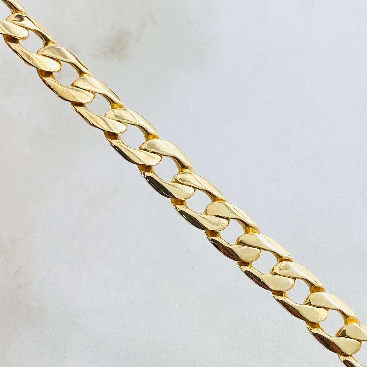 Cadena Cubana 60.4gr / 60cm / 7mm Oro Amarillo Nac.Esp. 18K ©