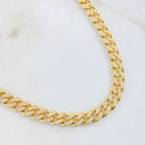 Cadena Cubana 43.45gr / 60cm / 8mm Oro Amarillo Nac.Esp. 18K ©
