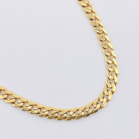 Cadena Cubana 36.2gr / 60cm / 8mm Oro Amarillo Nac.Esp. 18K *