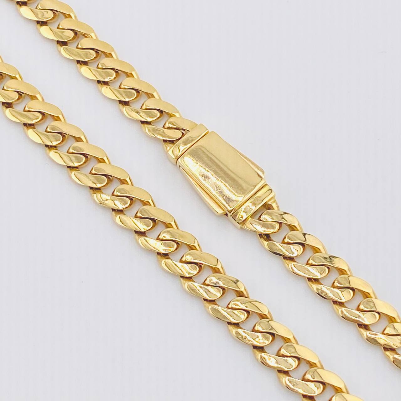 Cadena Cubana 36.2gr / 60cm / 8mm Oro Amarillo Nac.Esp. 18K *