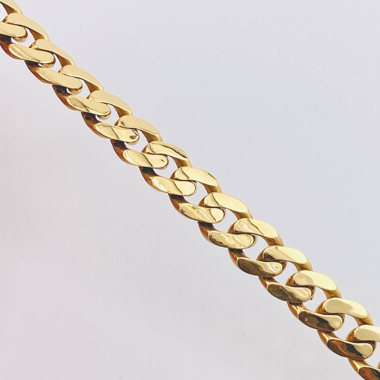 Cadena Cubana 36.2gr / 60cm / 8mm Oro Amarillo Nac.Esp. 18K *