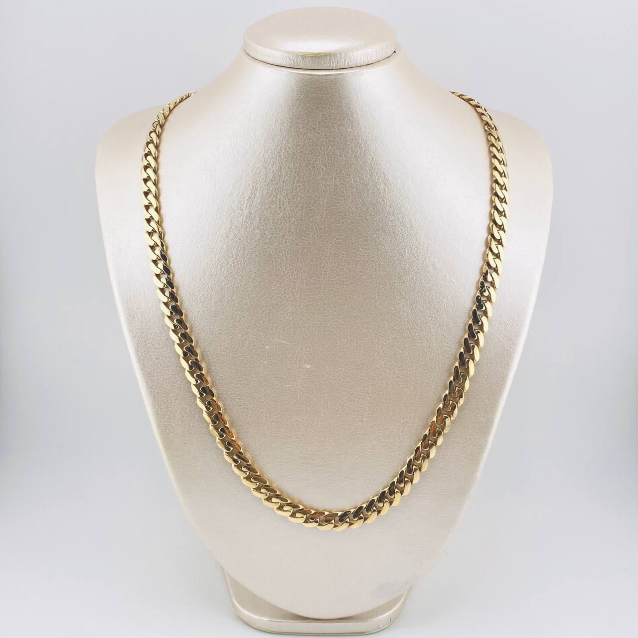 Cadena Cubana 36.2gr / 60cm / 8mm Oro Amarillo Nac.Esp. 18K *