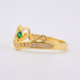 Anillo Tiara 1.75gr / T5 / Oro Amarillo 18K ©