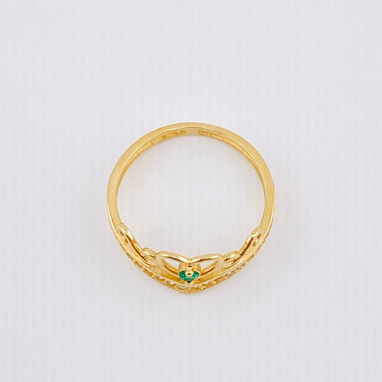 Anillo Tiara 1.75gr / T5 / Oro Amarillo 18K ©