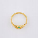 Anillo Tiara 1.75gr / T5 / Oro Amarillo 18K ©