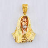 Dije Rostro Jesús 20.85gr / 4.9cm / Tres Oros 18K *