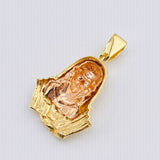 Dije Rostro Jesús 20.85gr / 4.9cm / Tres Oros 18K *